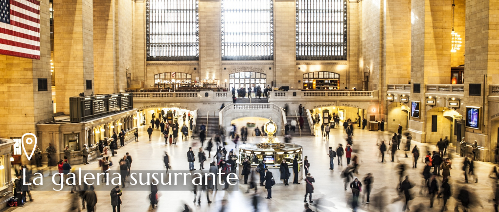 La galeria susurrante de la Grand Central Terminal en Manhattan, Nueva York