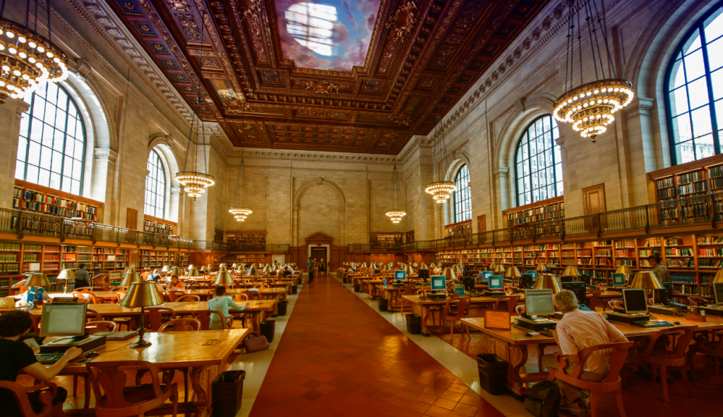 Biblioteca Pública de Nueva York. Cosas gratis para hacer en nueva york